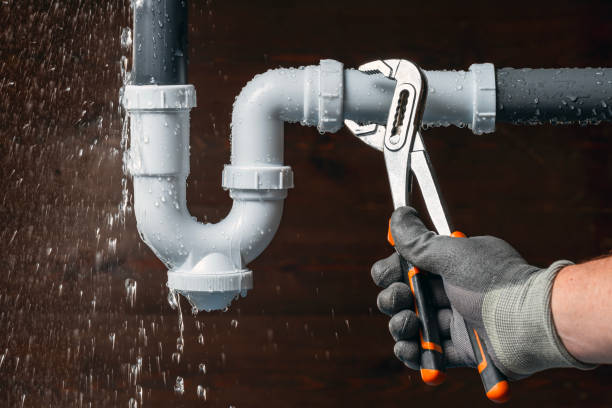 Professional Emergency Plumber technician working in Dixonville, PA